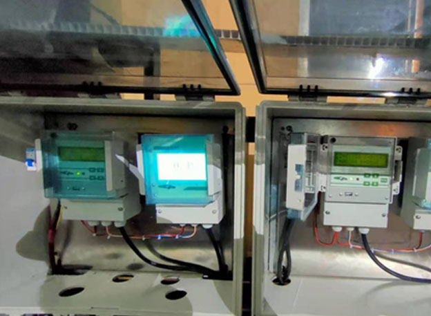 Na-22放射性儀表金礦旋流器上管道測量濃度工況(圖3)