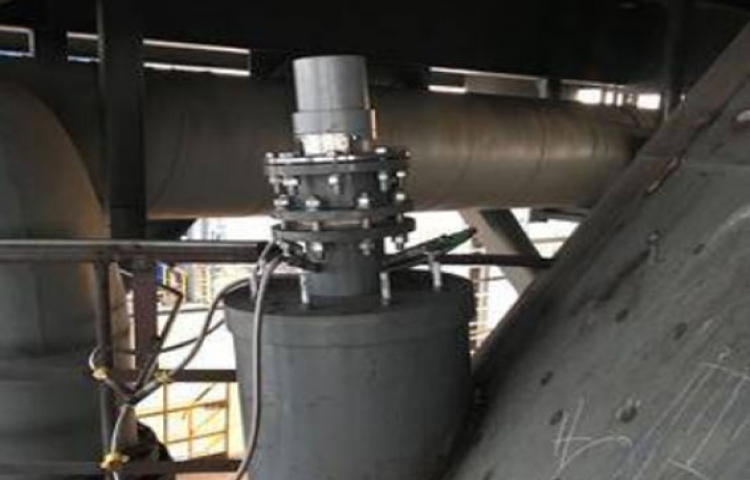 高溫雷達物位計現(xiàn)場圖片